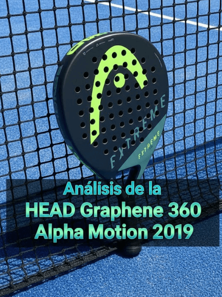 Analísis de la HEADHEAD Graphene 360 Alpha Motion 2019